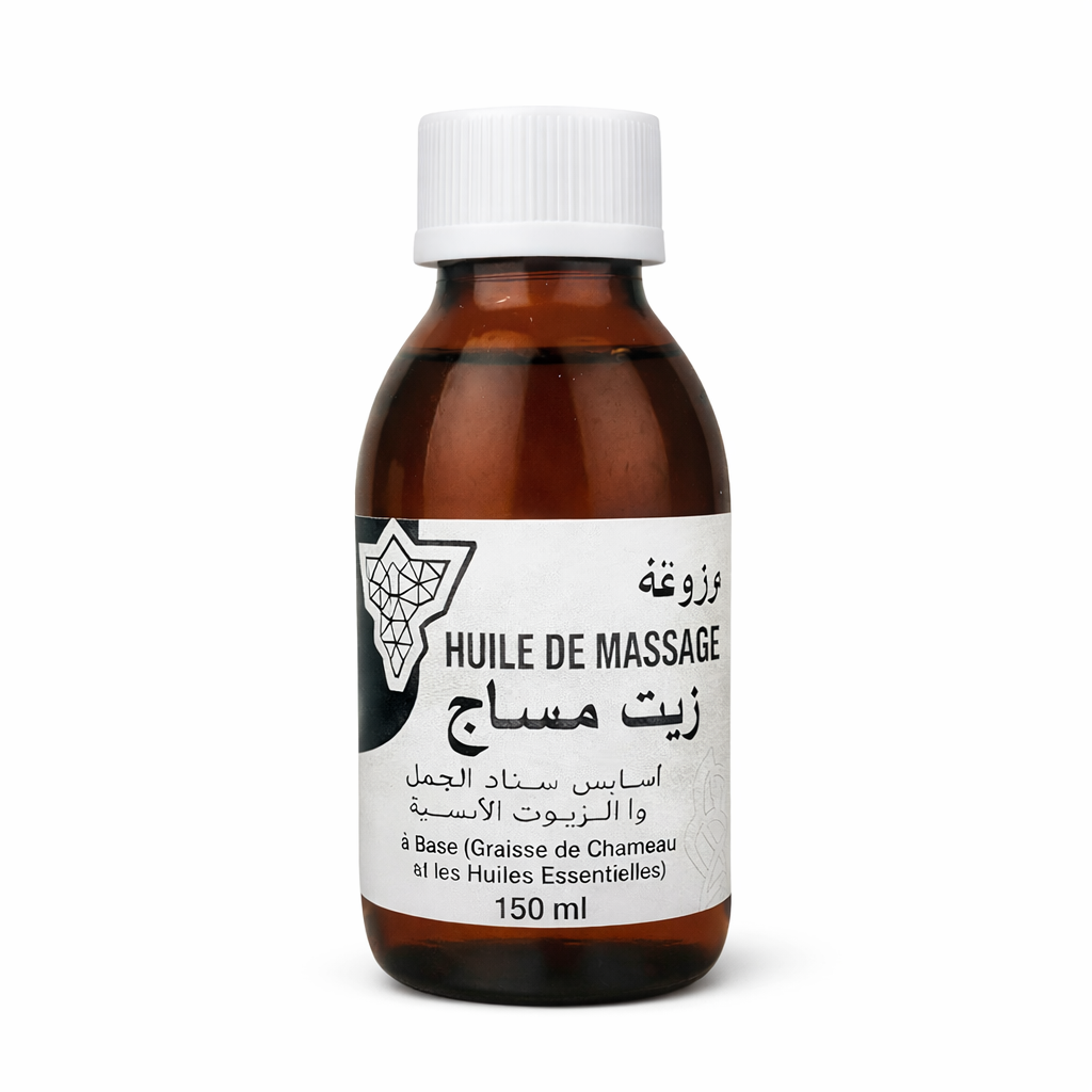 Huile de Massage Marzouga 150ml à la Graisse de Chameau